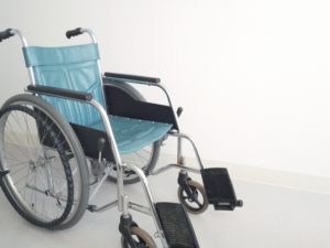 バリアフリーのイメージ。車椅子。